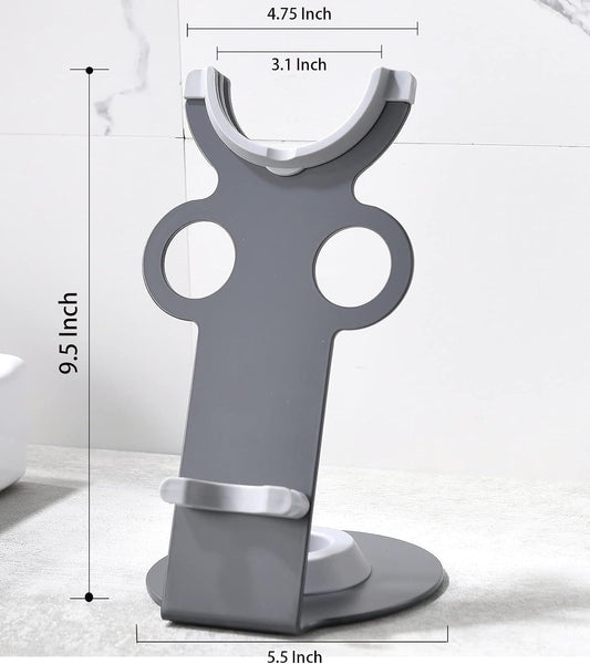 Hair Dryer Stand for Dyson Supersonic, Hair Dryer Holder Organizer for Diffuser Nozzle, Bathroom Countertop Storage Stand