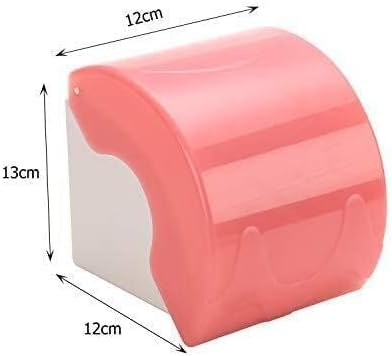 Wall Mounted Waterproof Paper Holder Bathroom Paper Roll Holder (Blue)