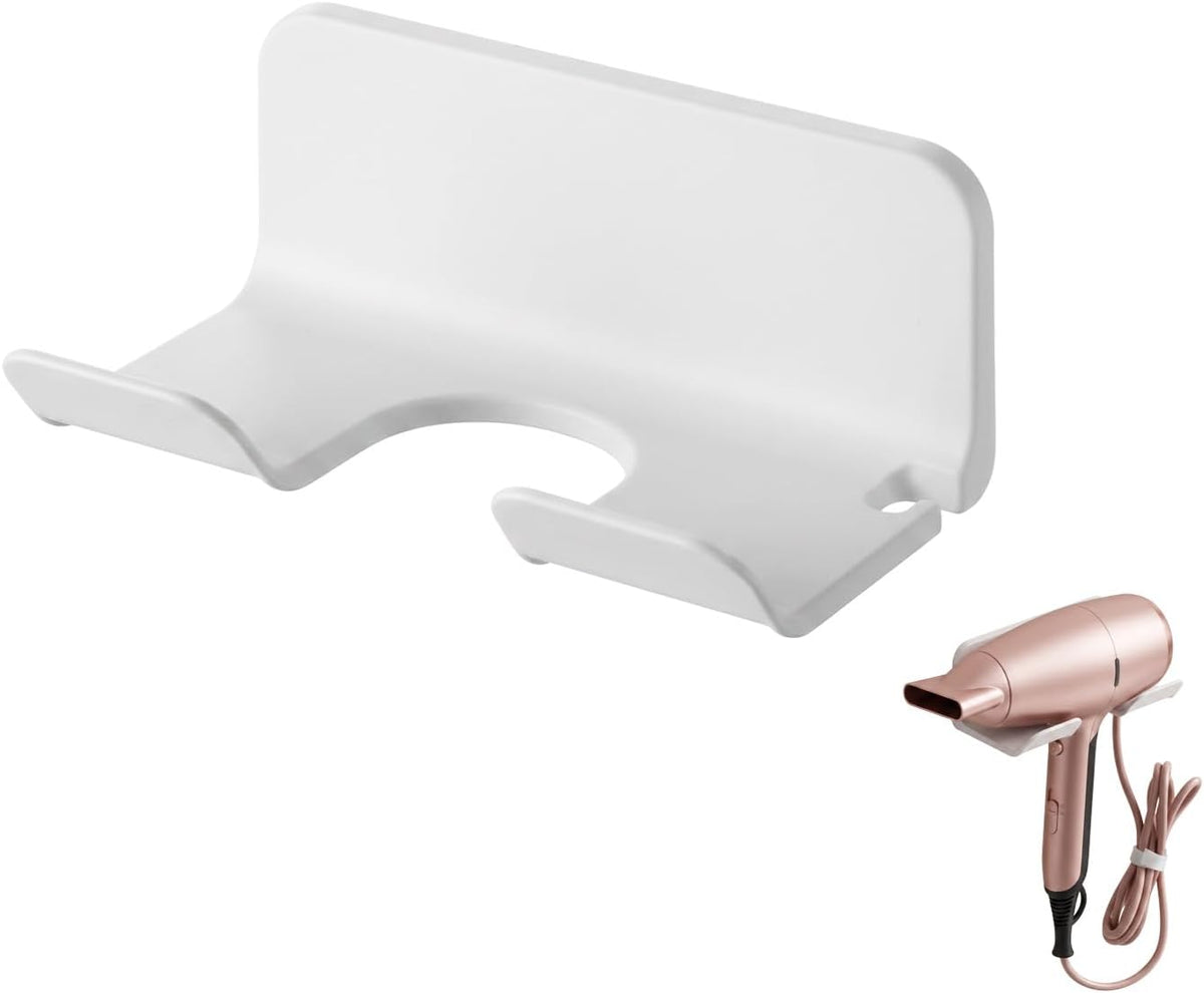 No Drill Hair Dryer Holder, Bathroom Wall Storage Bracket
