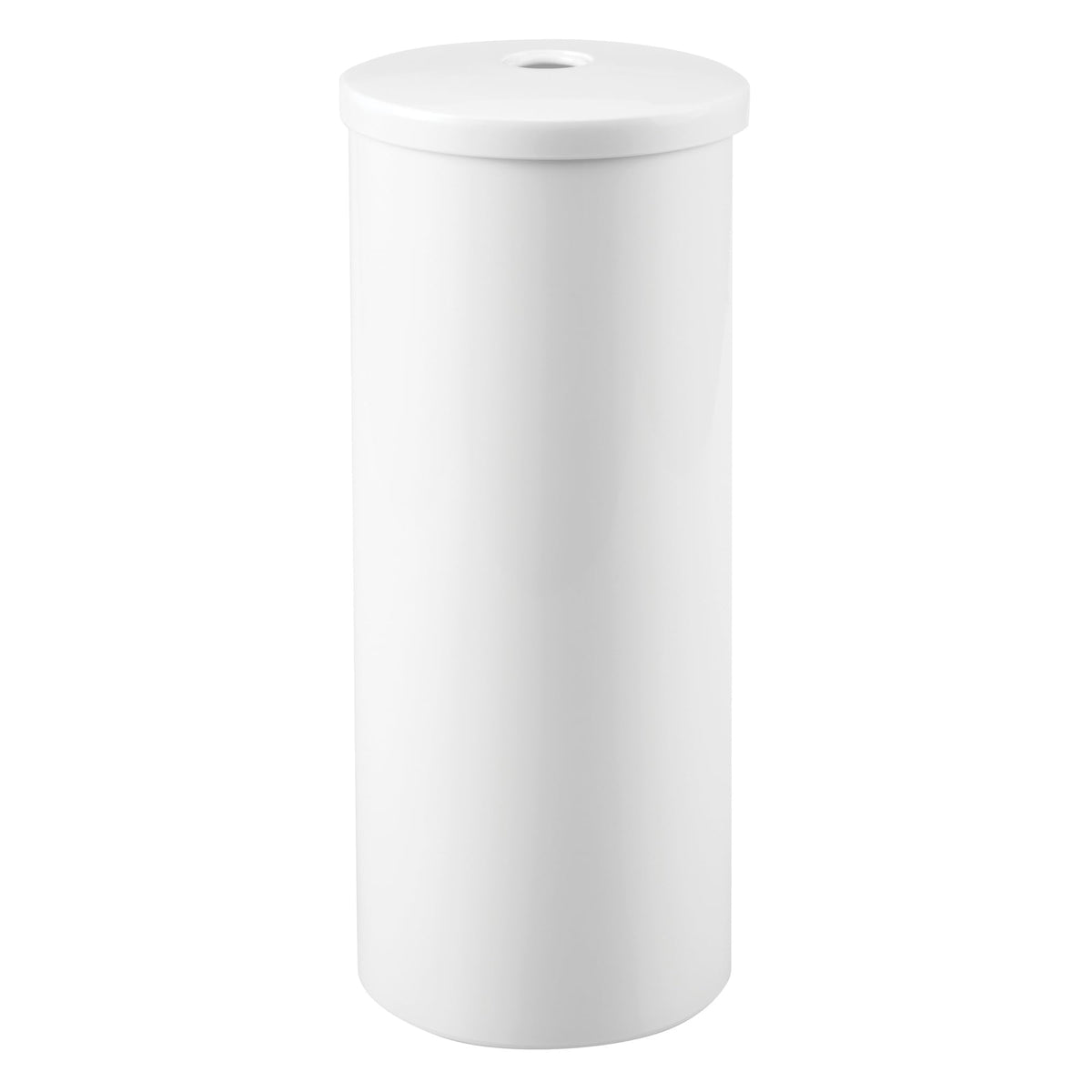 iDesign Freestanding Bathroom Toilet Paper Storage Holder, Matte Black