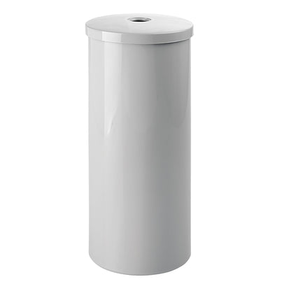 iDesign Freestanding Bathroom Toilet Paper Storage Holder, Matte Black