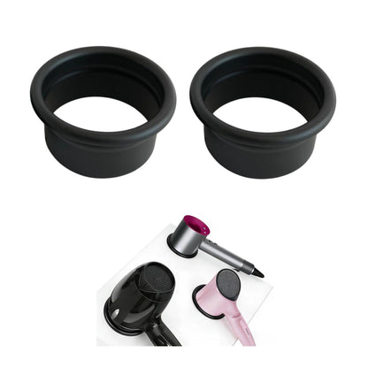 Hair Styling Station with Dryer, Curling Iron, Comb Holder and Tube Organizer