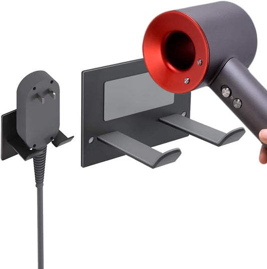 XIGOO Self Adhesive Hair Dryer Holder Wall Mounted