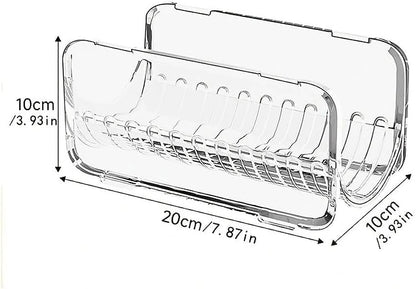 Stackable Water Bottle Organizer Holder, Hair Curling Iron Storage Rack