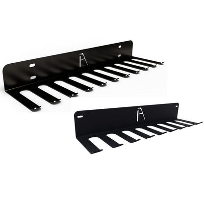 Gym Storage Rack Wall Mount, 11-Hook Cable Attachment Organizer, USA Made