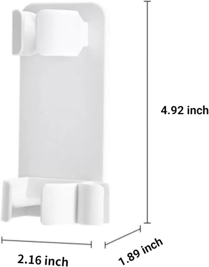 Wall-Mounted Hair Tool Organizer - Curling Iron, Straightener, and Dryer Holder for Bathroom Storage (1 Pack)
