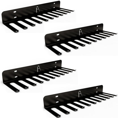 Gym Storage Rack Wall Mount, 11-Hook Cable Attachment Organizer, USA Made