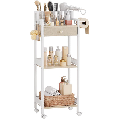 Bathroom Storage and Organizer Shelf Hair Dryer Holder, 9.85in