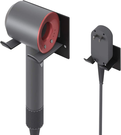 XIGOO Self Adhesive Hair Dryer Holder Wall Mounted