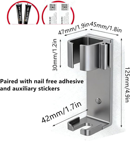 Curling Iron Holder Wall Mount, Flat Iron Holder for Hair Tools