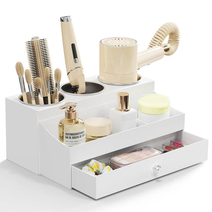 GFWARE Hair Tool Organizer with 3 Stainless Steel Cups, Cooling Hot Tools