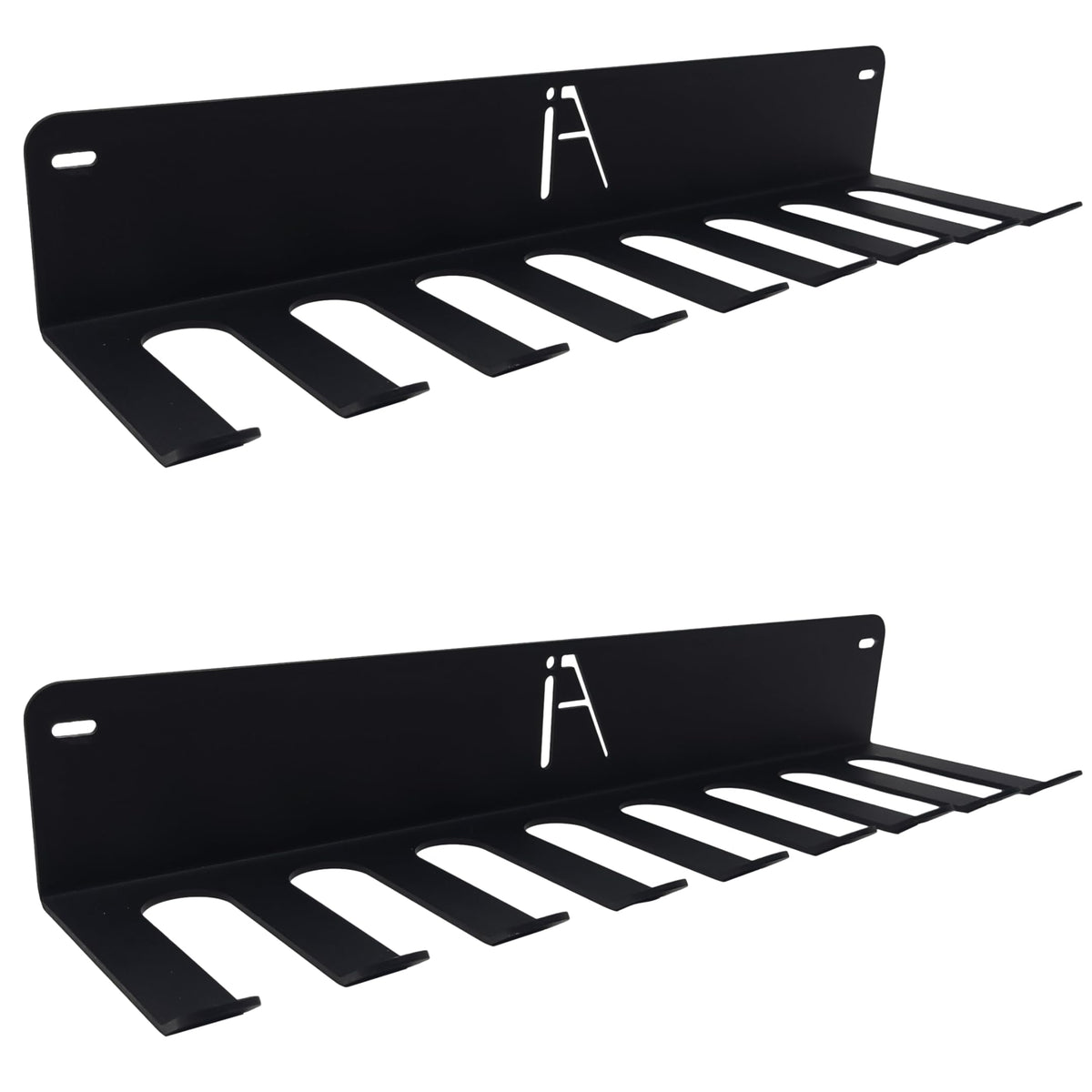 Gym Storage Rack Wall Mount, 11-Hook Cable Attachment Organizer, USA Made