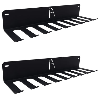 Gym Storage Rack Wall Mount, 11-Hook Cable Attachment Organizer, USA Made