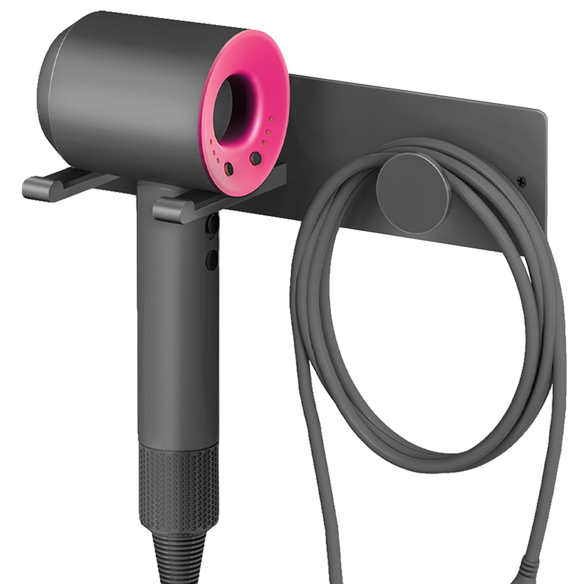 XIGOO Self Adhesive Hair Dryer Holder Wall Mounted