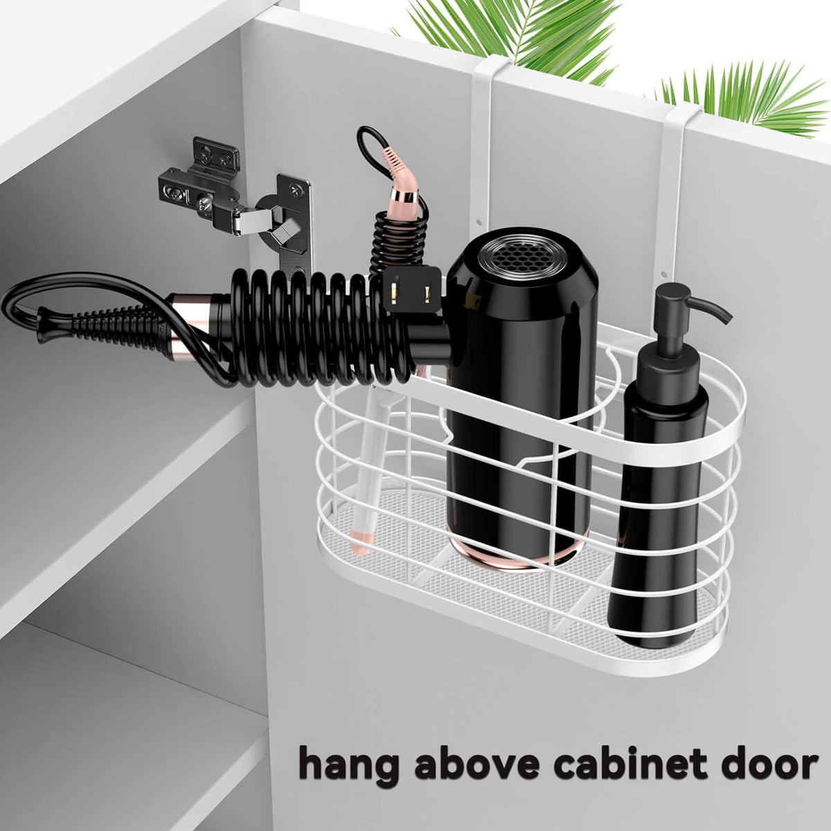 Hair Dryer Holder 3 in 1 Hair Tool Organizer - Blow Dryer Holder