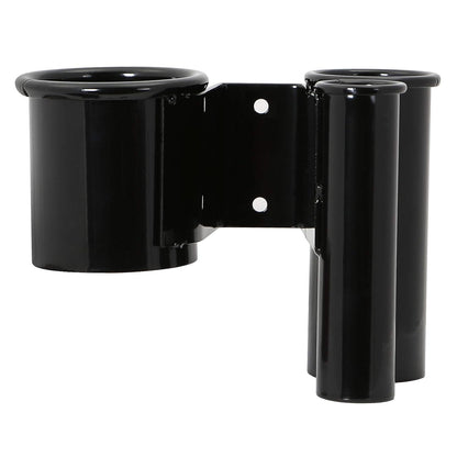 Saloniture Wall Mount Hair Iron and Blow Dryer Holder - Salon Appliance Rack
