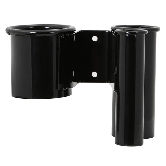 Saloniture Wall Mount Hair Iron and Blow Dryer Holder - Salon Appliance Rack