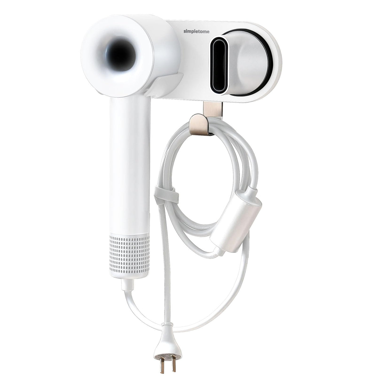Magnetic Hair Dryer Holder Wall Mount for Most High Speed Blow Dryer