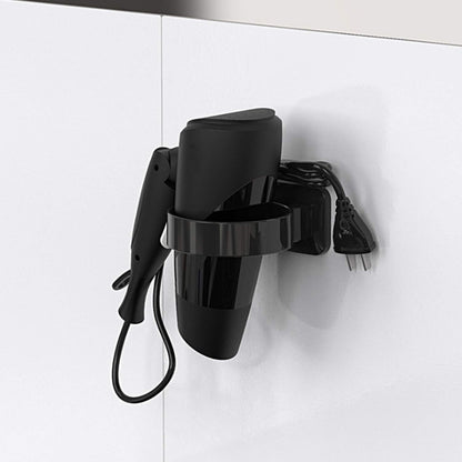 Hair Dryer Holder For Wall Mount , Bathroom Cabinet Door Blow Dryer Stand