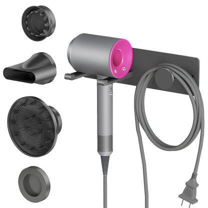 XIGOO Self Adhesive Hair Dryer Holder Wall Mounted