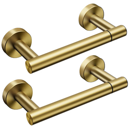 Day Moon™ - Toilet Paper Holder with Shelf & Storage - Wall Mount, Gold
