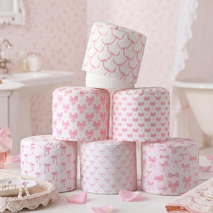 Hoolerry 6 Pcs Decorative Toilet Paper Roll Covers, Nautical