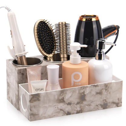 GFWARE Hair Tool Organizer with 3 Stainless Steel Cups, Cooling Hot Tools