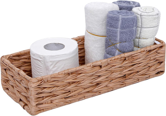 Handwoven Tissue Holder Boxes,Toilet Paper Holders Storage Basket