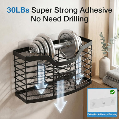 Hair Tool Organizer, Hair Dryer Holder for Bathroom Vanity Counter Cabinet