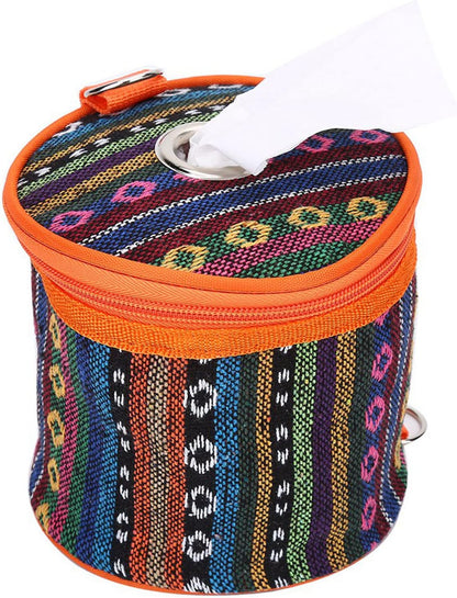 5.7x4.3in Toilet Paper Cover Camping Paper Holder with Hook