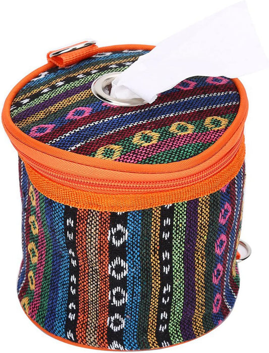 5.7x4.3in Toilet Paper Cover Camping Paper Holder with Hook