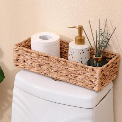 Handwoven Tissue Holder Boxes,Toilet Paper Holders Storage Basket