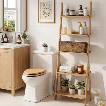 StorageWorks Wicker Basket with Lids, Large Toilet Paper Basket, Seagrass