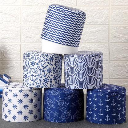 Hoolerry 6 Pcs Decorative Toilet Paper Roll Covers, Nautical