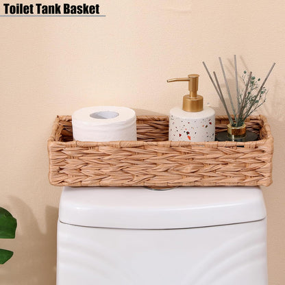 Handwoven Tissue Holder Boxes,Toilet Paper Holders Storage Basket