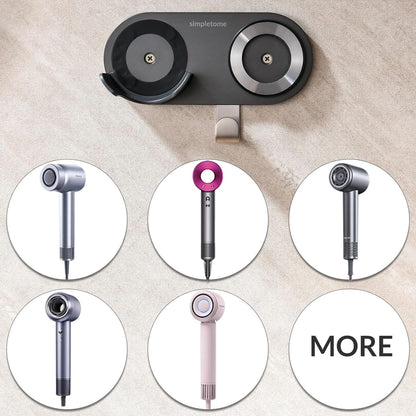 Magnetic Hair Dryer Holder Wall Mount for Most High Speed Blow Dryer