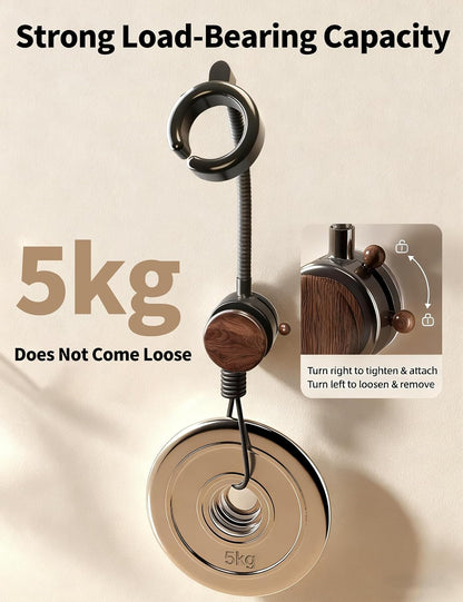 Hands-Free Suction Cup Hair Dryer Holder Wall Mount