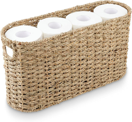 84ECO Seagrass Toilet Paper Storage Basket