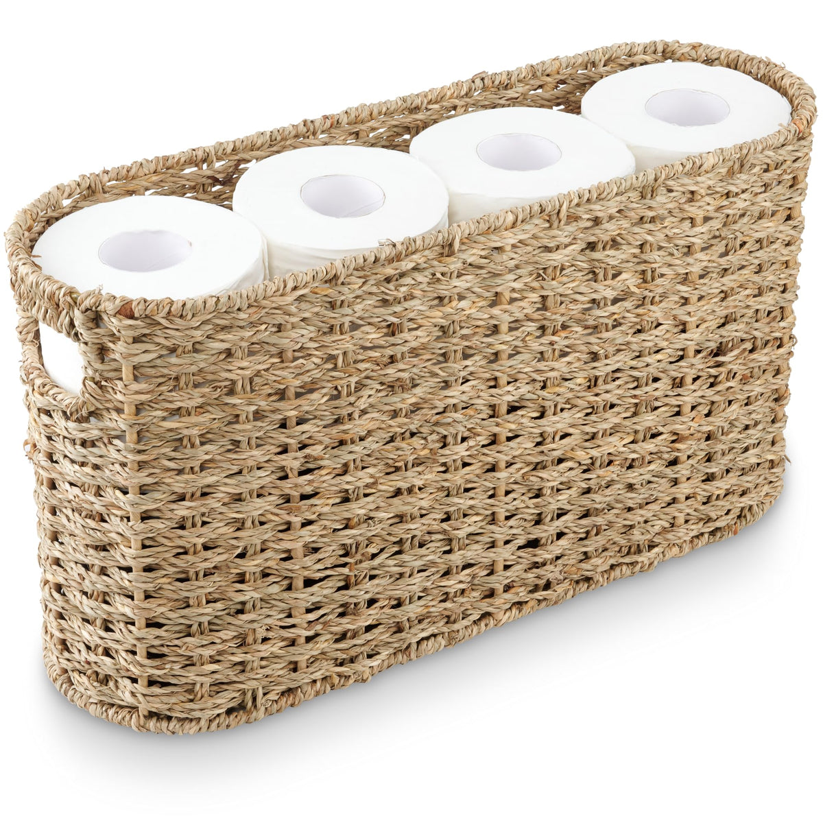 84ECO Seagrass Toilet Paper Storage Basket