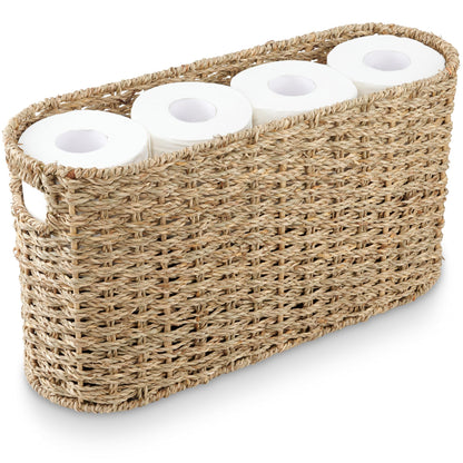 84ECO Seagrass Toilet Paper Storage Basket